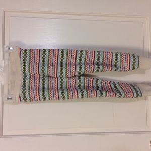 Girls Gap knit leggings